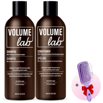 VOLUME LAB KOMPLEKTS: šampūns, kondicionieris